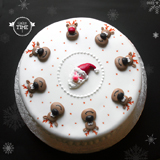 Santa and His Reindeers